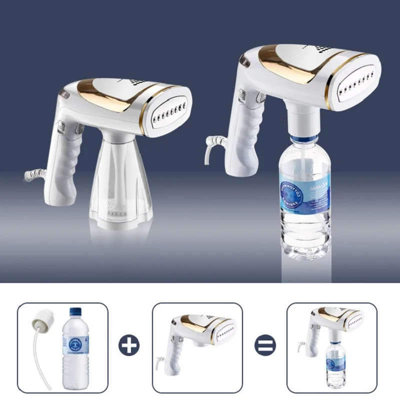 

Handheld Steamer 1600W Powerful Garment Steamer Portable Mini High Power Fast Steam Iron Ironing Machine For Home Travel