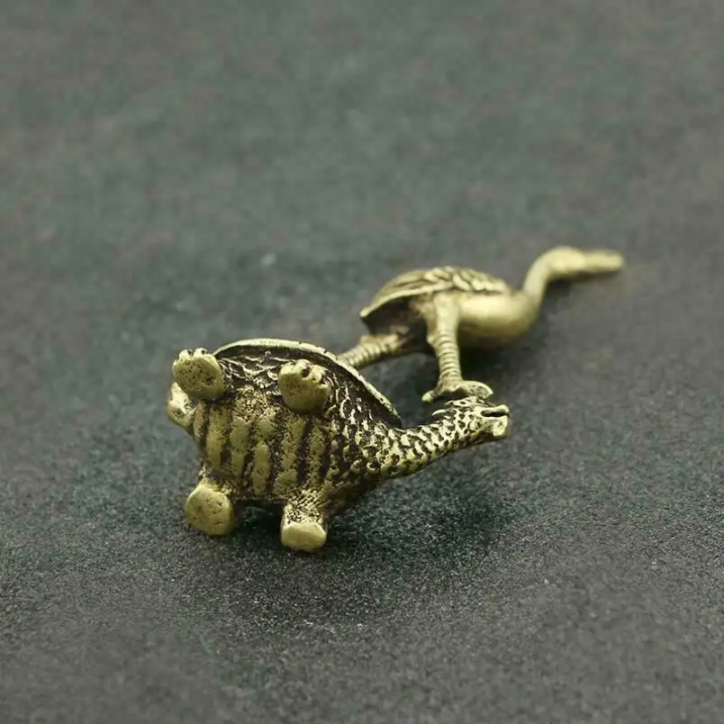 Античный китайский латунный кран скульптура в виде черепахи орнамент Китайский