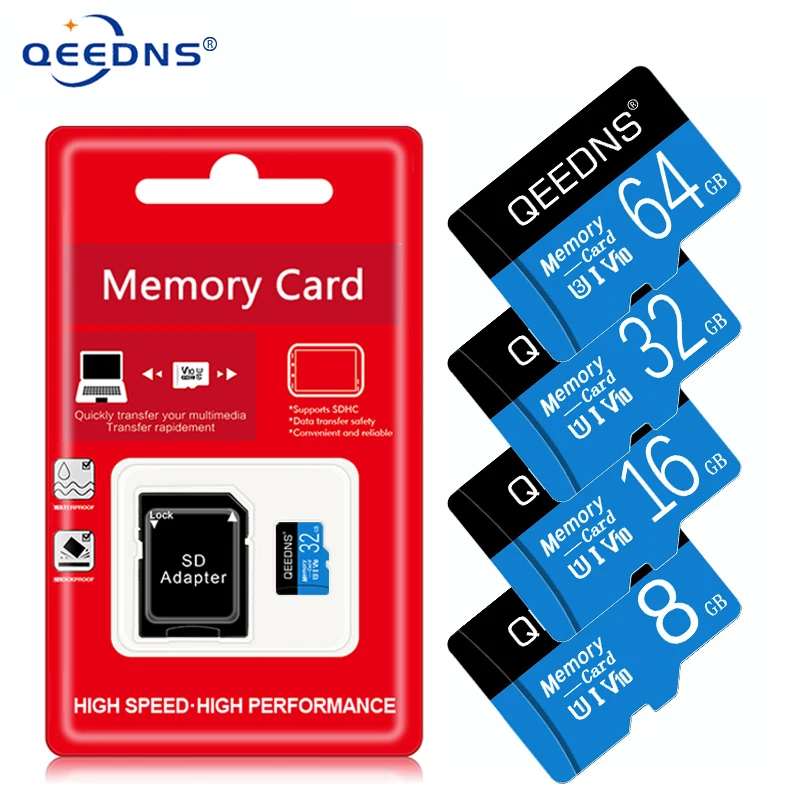Флэш-карта Mini SD TF-карта 8 ГБ 16 32 высокоскоростная карта памяти tarjeta memor 64 Гб 128