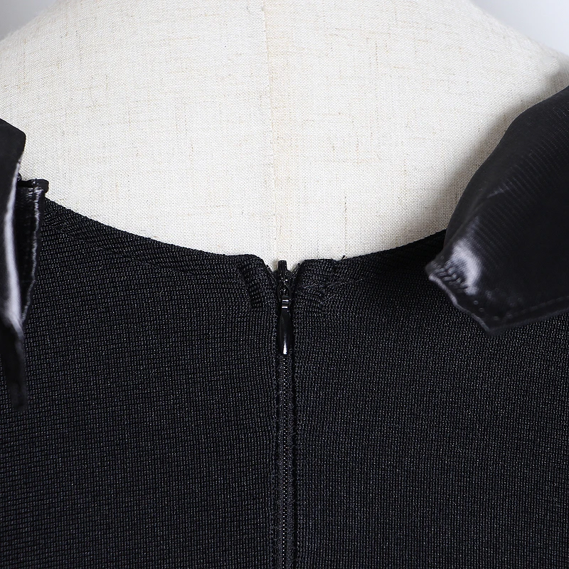 Женское облегающее платье TWOTWINSTYLE белое вечернее с v образным вырезом короткими