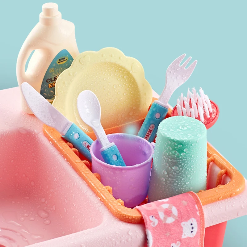 Детская имитация кухонного игрового домика набор для раковины роскошная игрушка