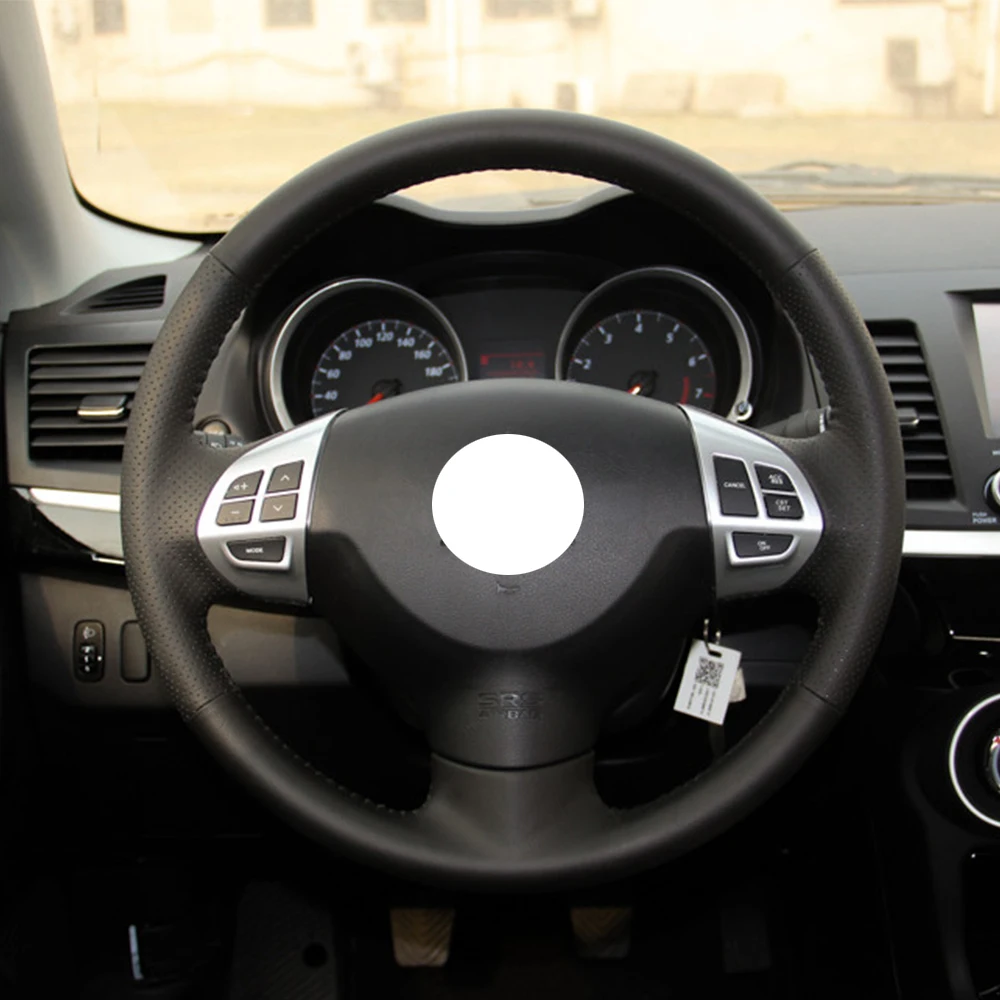 KUNBABY из натуральной кожи черный красный чехол рулевого колеса автомобиля для