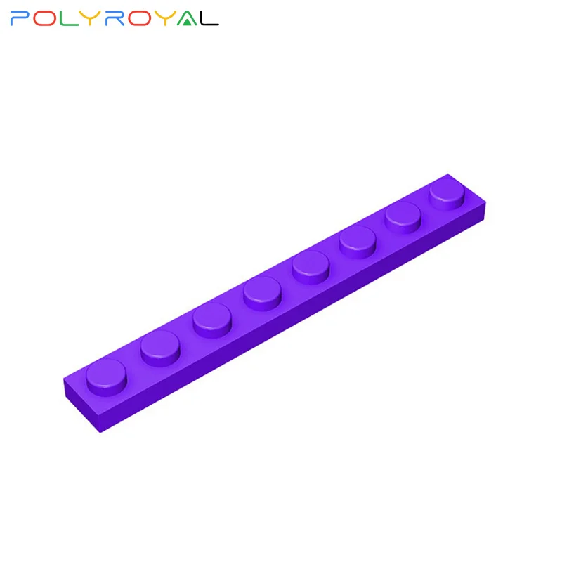 Строительные блоки technalal DIY 1x8 Базовая доска al Parts MOC креативная образовательная