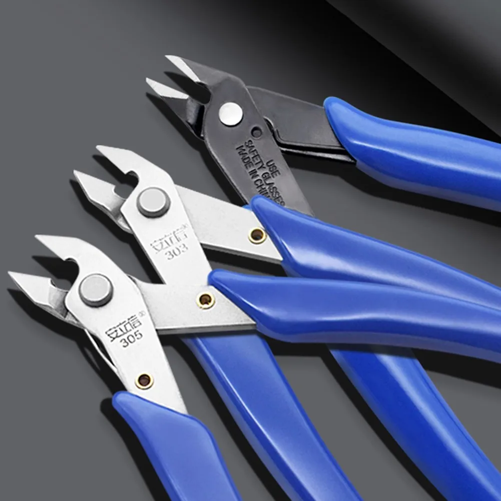 

Stainless Steel Electronic Cutting Pliers Diagonal Pliers Multi Functional Tools Wire Cable Cutters Cutting Side Snips Flush