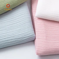 50cmx130cm sewing fabric cotton crepe double layer gauze fabric soft baby clothes fabric ladies skirt sleepwear fabrics