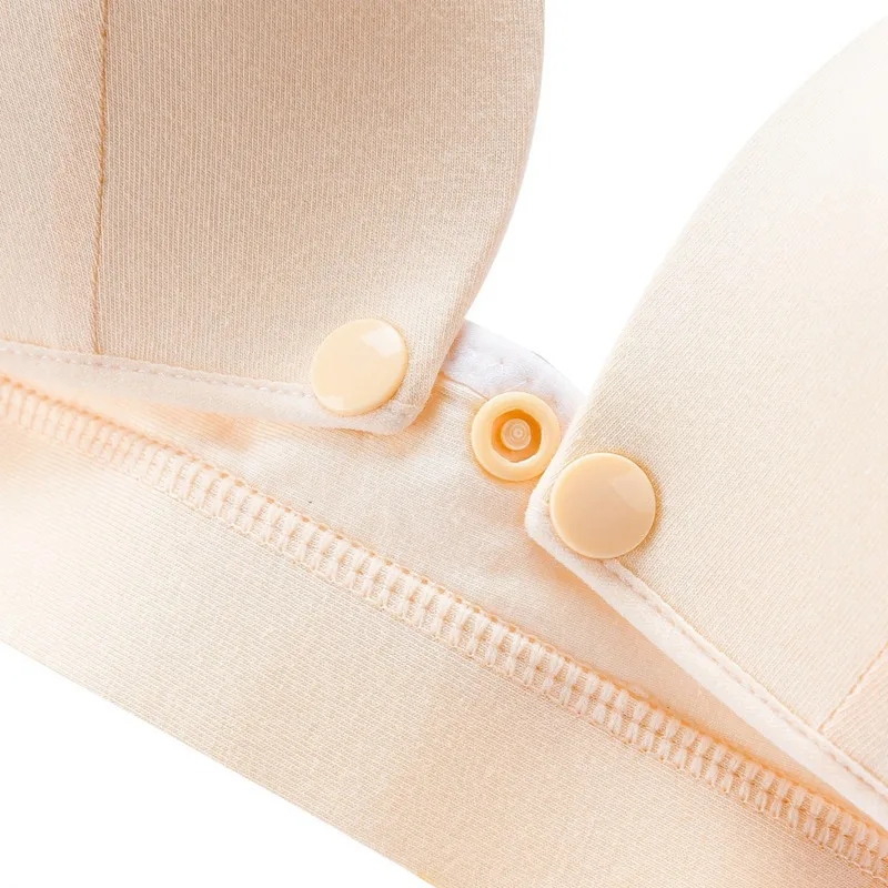 Большой размер бюстгальтер для кормящих мам беременных женщин хлопок передняя