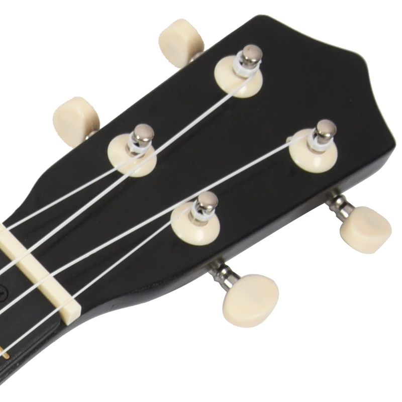

21 inch Soprano Ukulele 4 Strings Hawaiian Guitar Uke + String + Pick For Beginners kid Gift
