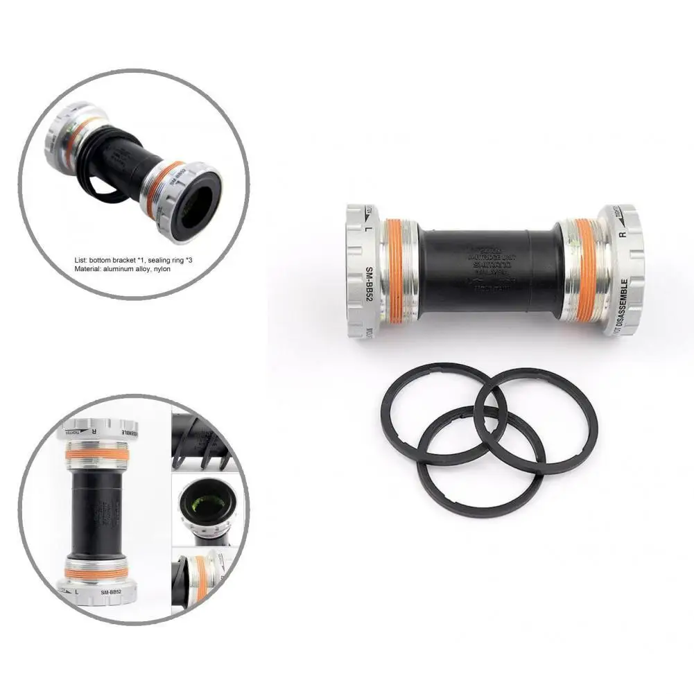 Bike Bottom Bracket Versatile Replacement Heat-resistant Bicycle Bottom Bracket for 68/73MM Bottom Bracket