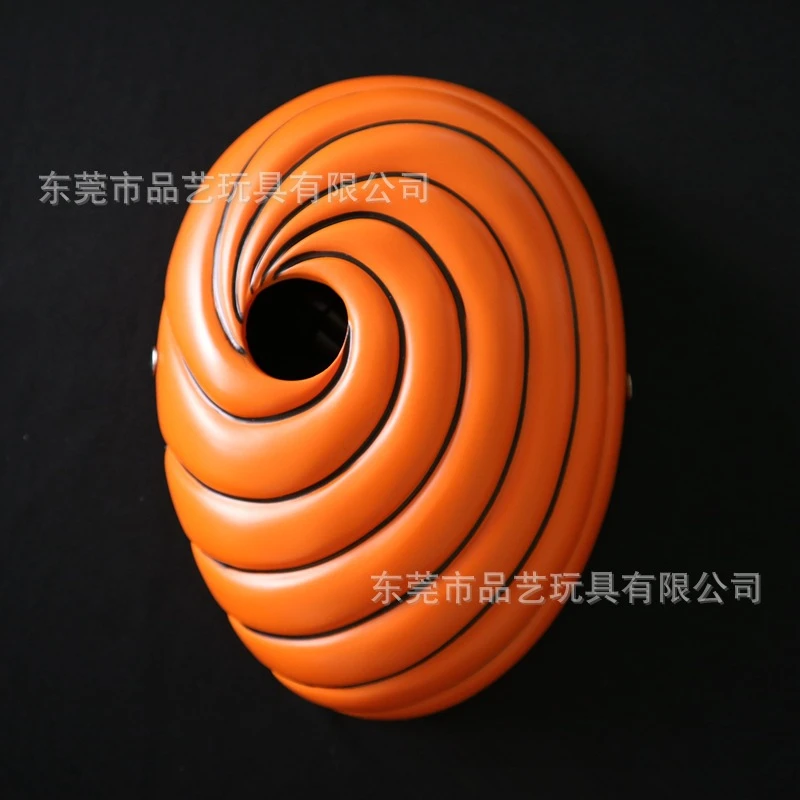 Маска из японского аниме для косплея реквизит Учиха Обито Тоби однотонная