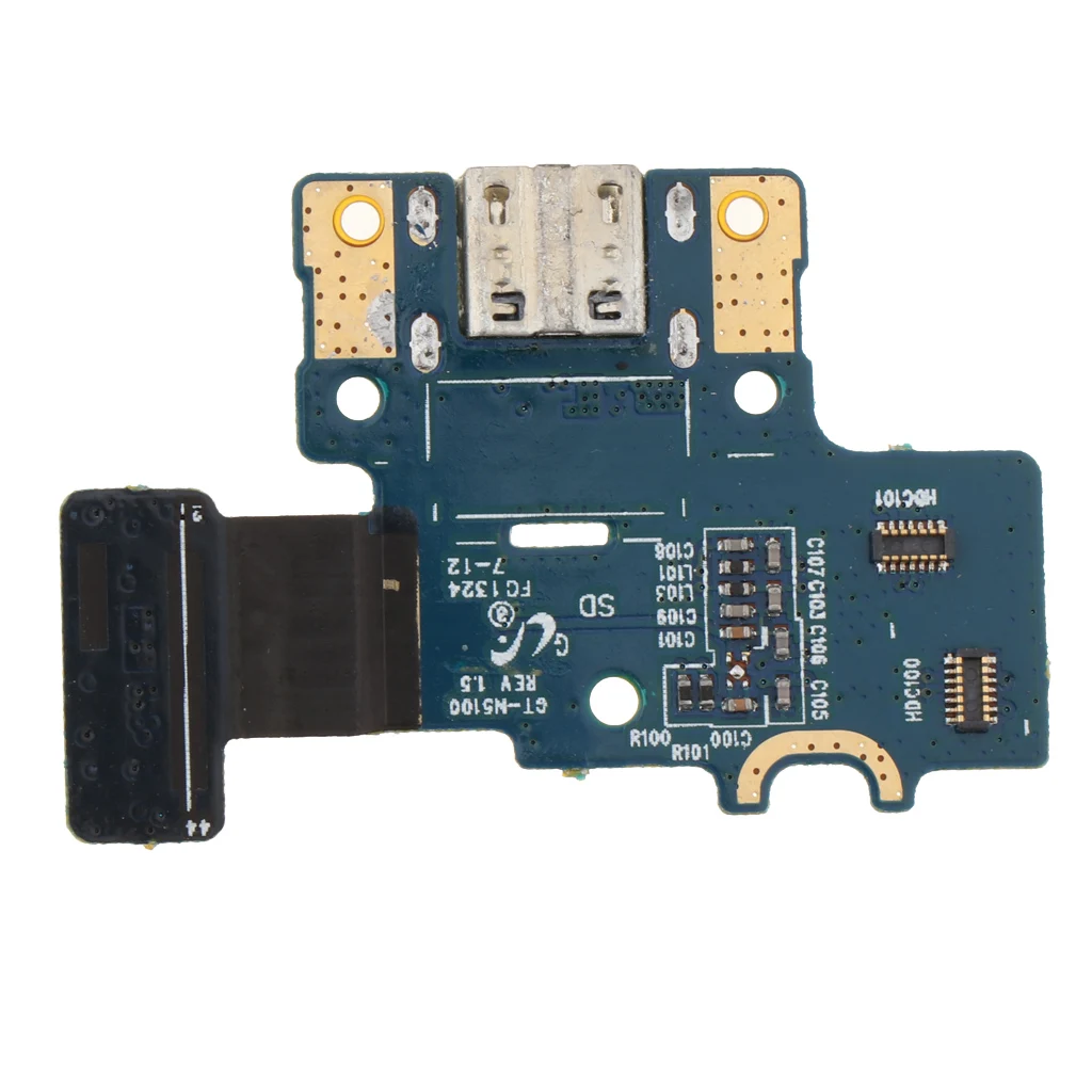 Гибкий кабель для зарядки с usb портом Galaxy Note 8 0 N5100 N5110|ЖК-экраны и панели планшетов|
