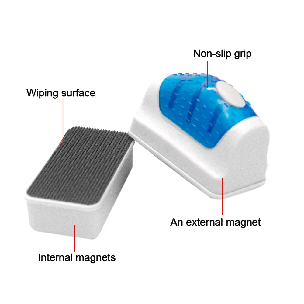 Магнитный аквариум кисти для аквариума водоросли скребок очиститель плавающая