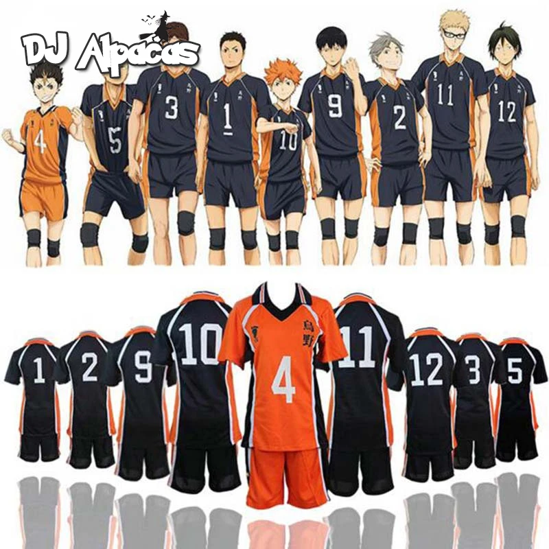 Костюм Haikyuu для косплея средней школы Волейбольного клуба хинаты шойо спортивная