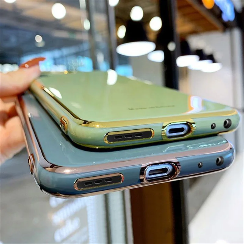 

For Huawei P30 Lite P20 P40 Mate 10 Pro 20 30 Lite P Smart Z for Huawei Y5 Y6 Y7 Y9 2019 Y6S Nova5i Electroplated Phone Case