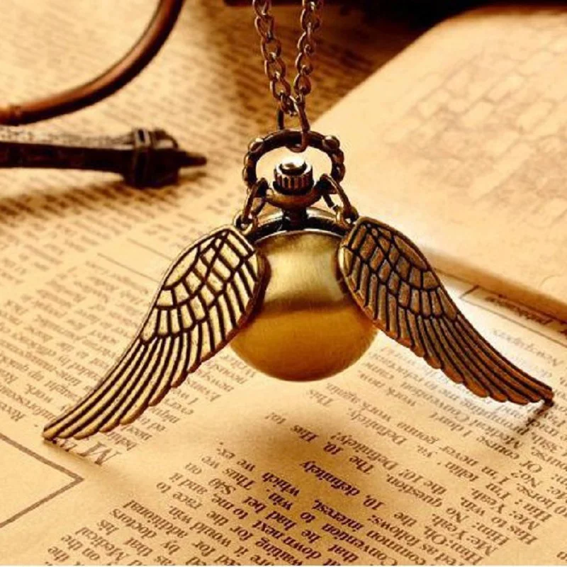 Harriom Snitch карманные часы ожерелье Поттер игрушка для костюмированного