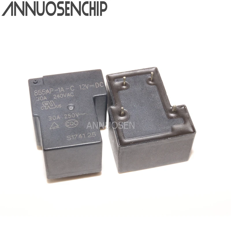5 шт./лот Новое реле 855AP-1A-C-24VDC 855AP-1A-C-12VDC 30A 4PIN для детской модели | Строительство и