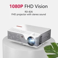 rigal rd 826 android projector 1920 x 1080 wifi projector home theater proyector 3d projector movie hd lcd projector 1080p