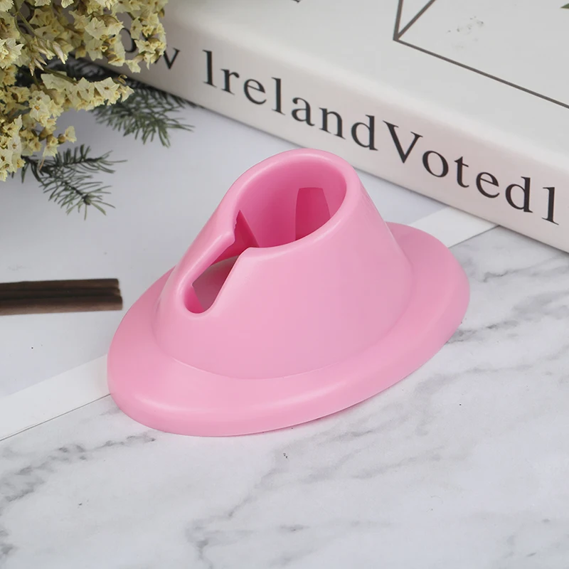

Professional Spill Proof Wearable Nail Gel Polish Holder Stand Finger Manicure Acrylic Nail Art Display Tool