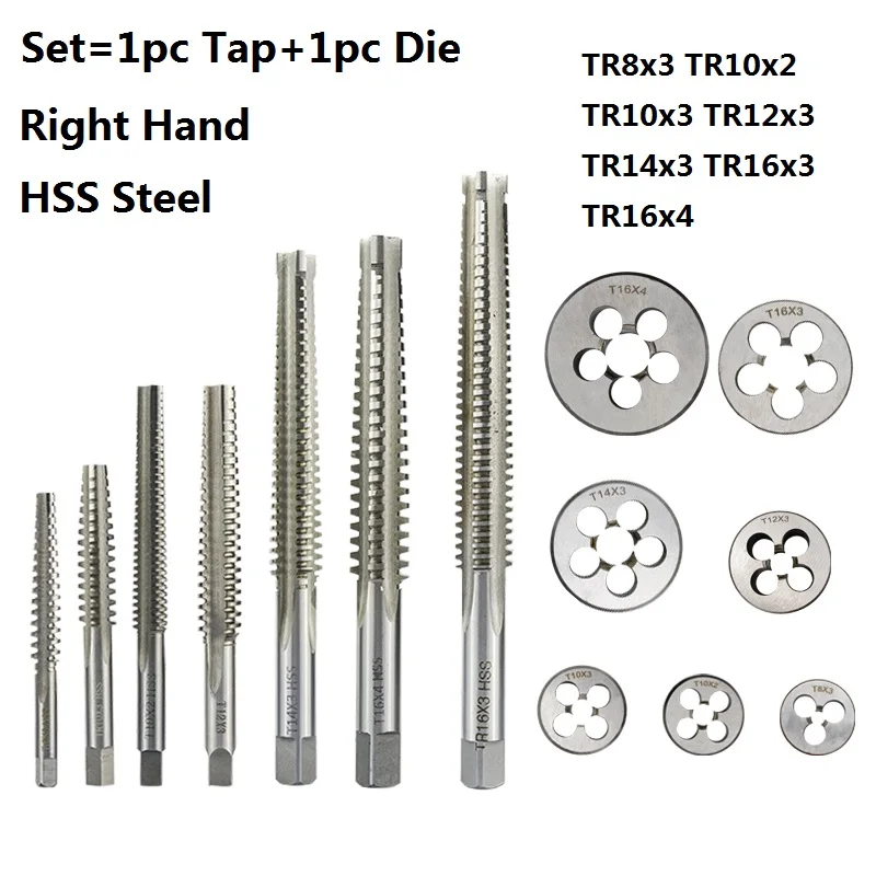 Набор быстрорежущих инструментов для металлообработки с ЧПУ 2 шт.|Метчик резьбой|