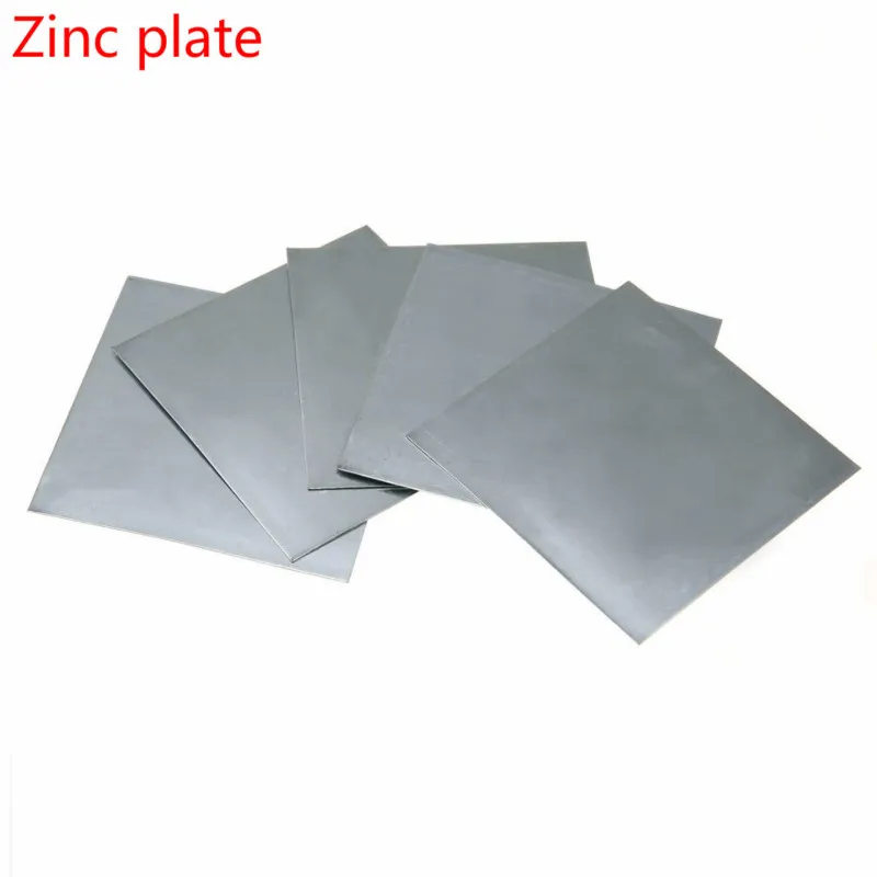 2 шт. научная лаборатория химическая пластина из чистого цинка высокой чистоты 100
