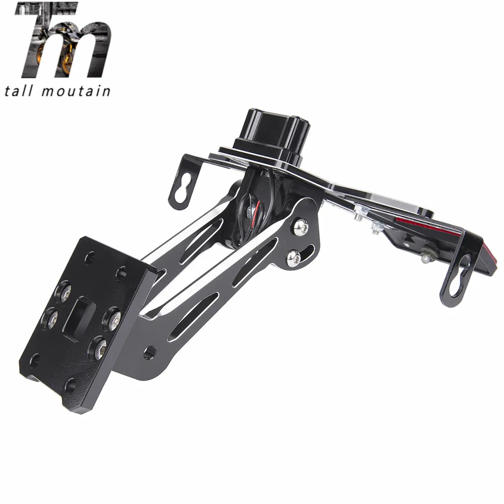 

License Plate Holder LED Light For KAWASAKI Z1000 2010 2011 2012 2013 Motorcycle Tail Tidy Fender Eliminator CNC Aluminum New
