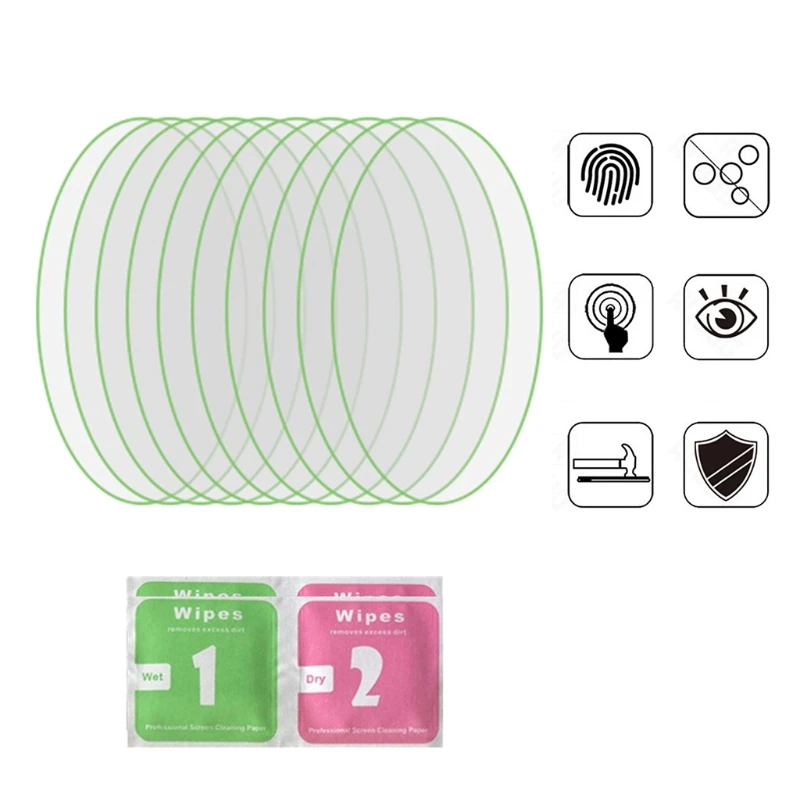 

5/10Pcs Screen Protector For AirTags Tracker Soft Clear Protective Film on for not glass