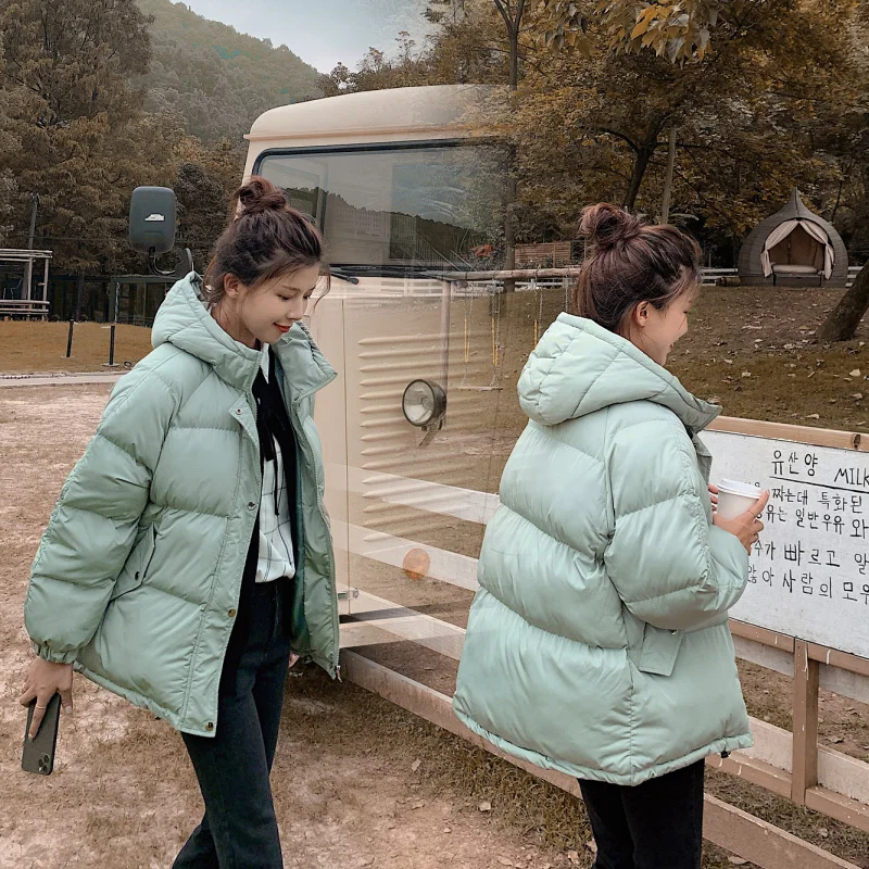 Зимняя пуховая парка с капюшоном новинка 2020 Женская куртка женская теплая