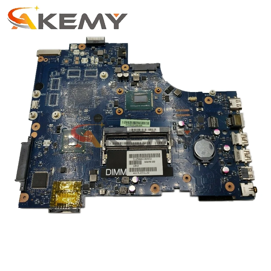 Akemy 0kcfdn kcfdn for ins17R 5721 3721 Laptop Motherboard VAW11 LA-9102P 2127U DDR3 tested | Компьютеры и офис