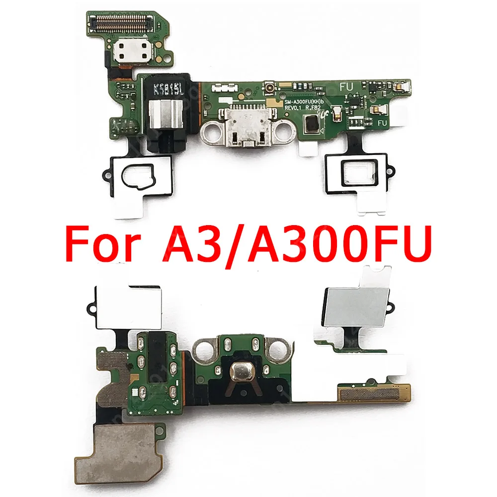 Original Charging Port For Samsung Galaxy A3 2016 A300 A310 Charge Board USB Connector PCB Socket Flex Replacement Spare Parts | Мобильные