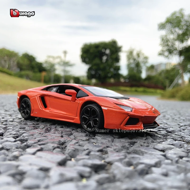 Bburago 1:32 Lamborghini LP700 4 модель автомобиля из сплава оргстекл пылезащитный дисплей