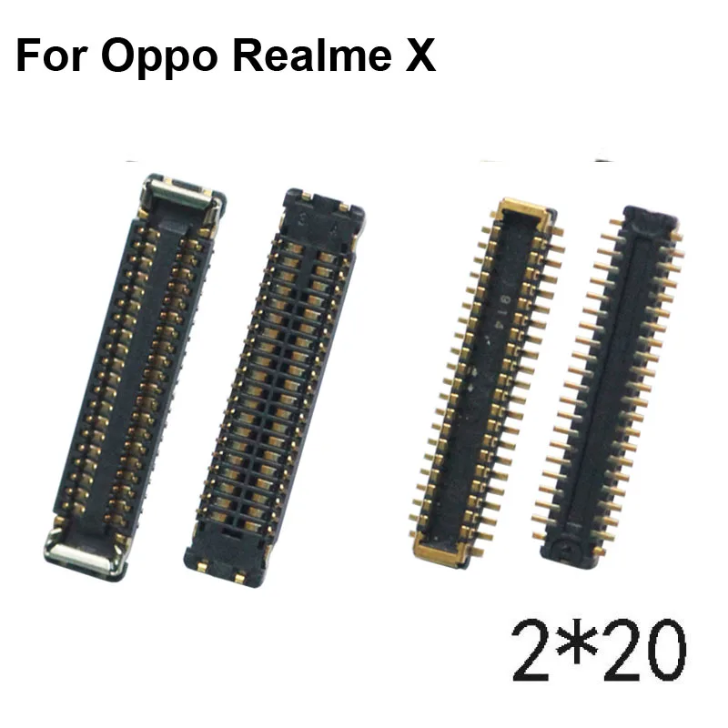 Коннектор FPC для Oppo Realme X 5 шт. ЖК экран на материнской плате кабель RealmeX|Комплекты