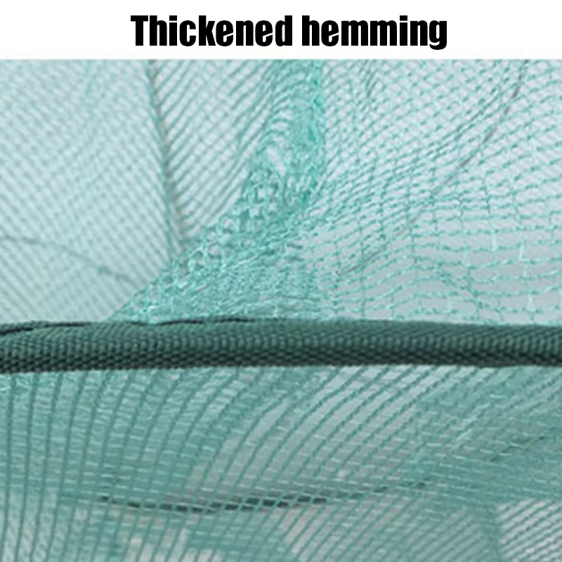

Wholesale Automatic Fishing Net Trap Cage Round Shape Opening for Crabs Crayfish Lobster ED889
