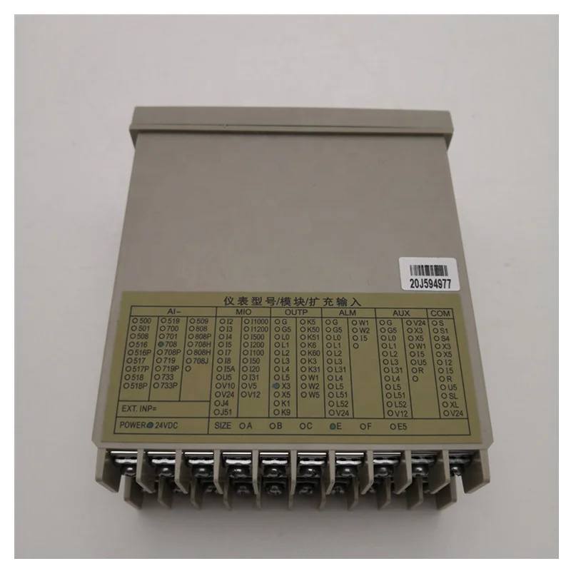 

YUDIAN AI-708EX3-24VDC Temperature Controller 20J594977-78