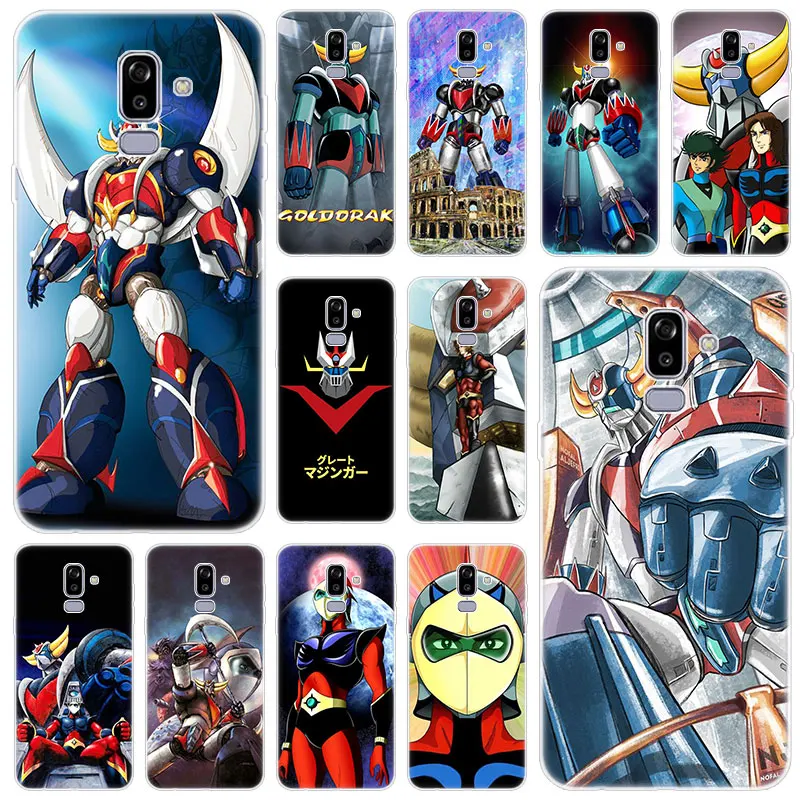 Горячий UFO робот Grendizer аниме силиконовый чехол для Samsung Galaxy J2 Pro J4 Plus J6 J7 Prime J8 2018 Core J3