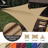 5x5x52x2x2m waterproof sun shelter triangle sunshade protection outdoor canopy garden patio pool shade sail awning shade cloth