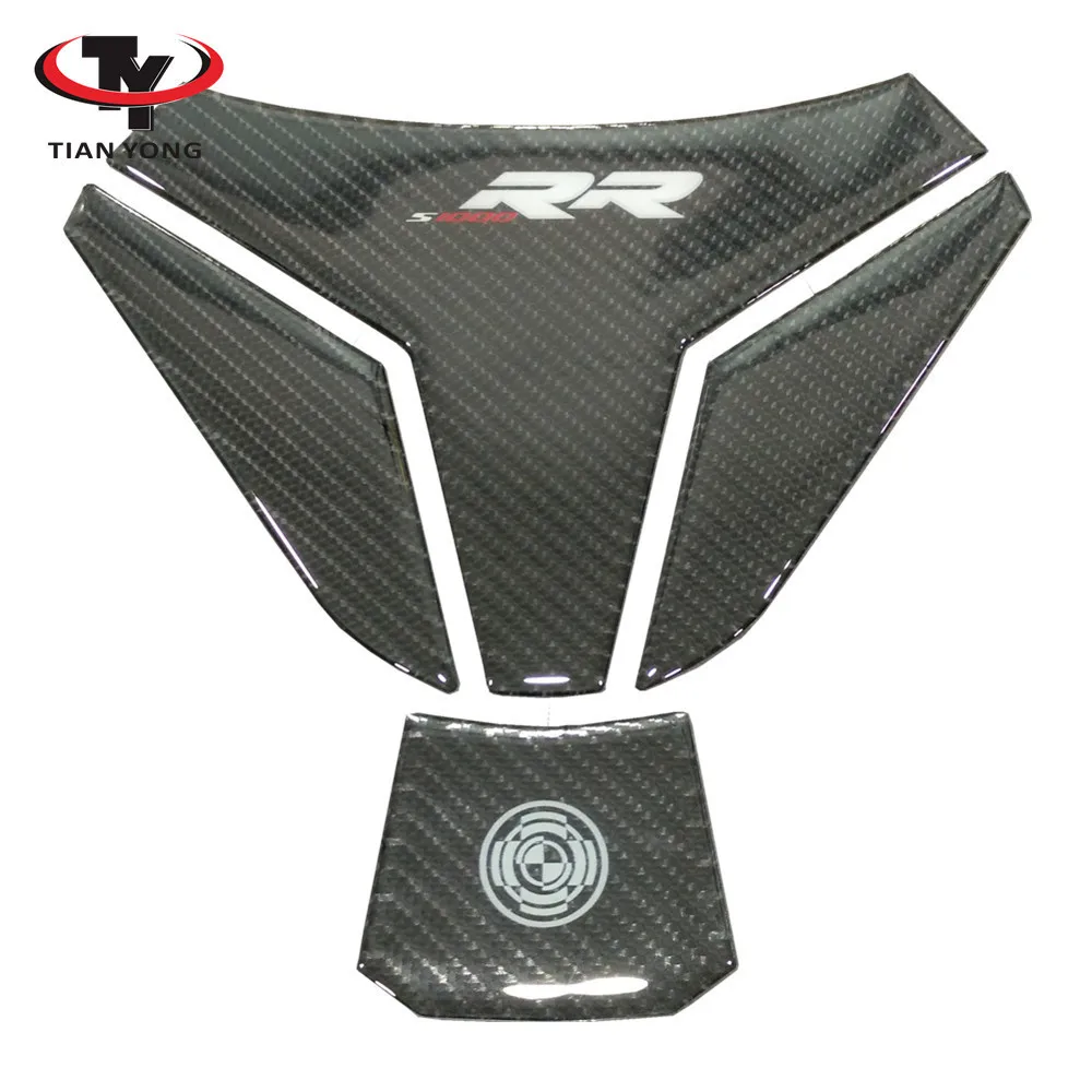 Черный карбоновый припой 3D резиновая накладка на бак для BMW S1000RR S1000 RR HP4 S1000R