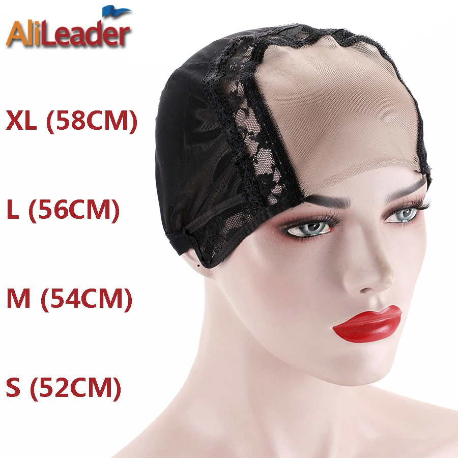 Alileader оптовая продажа 4*4 &quotu-образная крышка парика для изготовления париков с