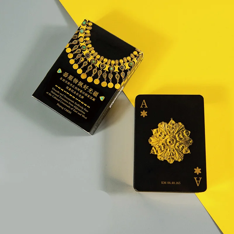 Музей чудо покерные карты бумажные игральные сокровище Золотая коллекция