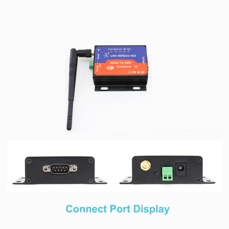 Q063 USR WIFI232 602V2 Серийный RS232 к беспроводной/WIFI 802 11 B/G/N конвертер сервера встроенный