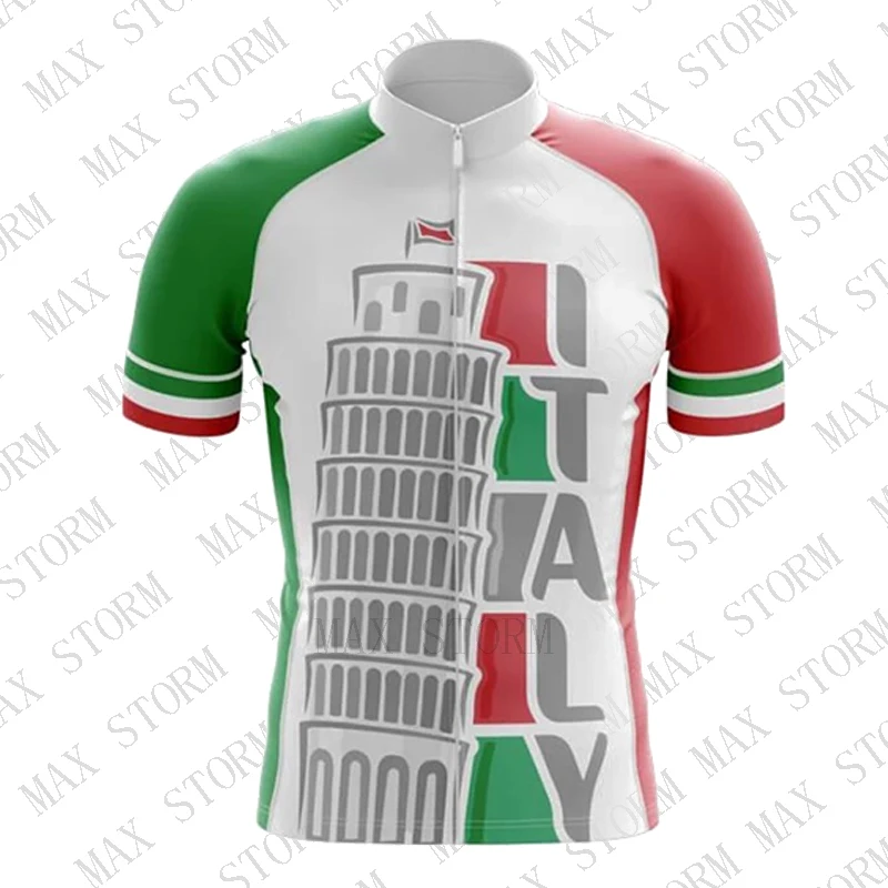 Новинка 2019 Мужская итальянская команда Джерси для велоспорта индивидуальный Топ