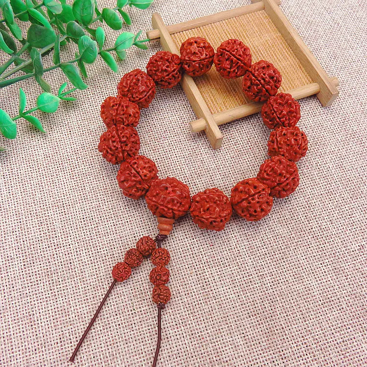 18 мм Непал пять лепестков Ваджра Бодхи Будда браслет из бисера стимулирует