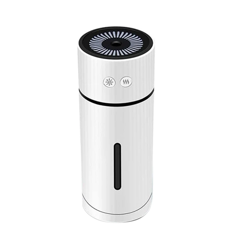 

Portable Air Humidifiers, Adjustable Mist Output Angle, Quiet Foldable Desk Humidifier with 7 LEDs Night Light for Home