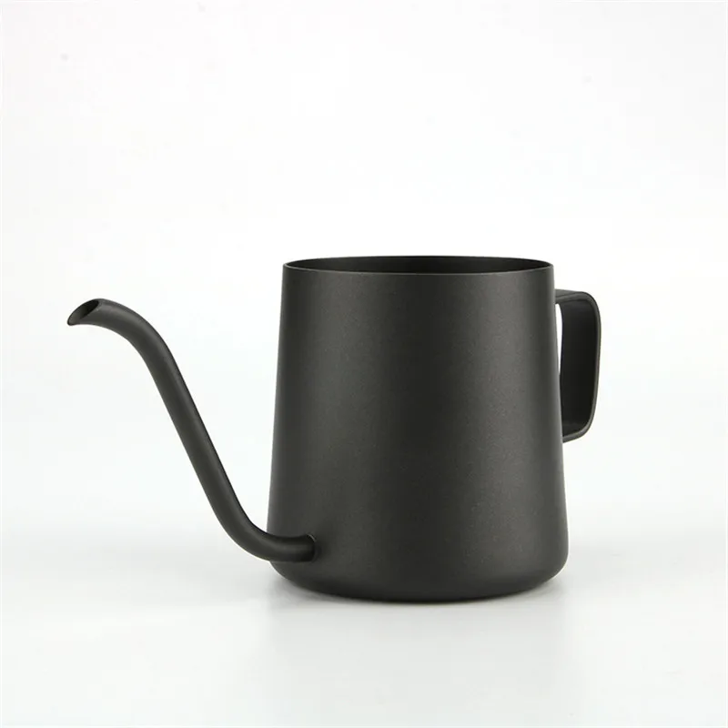 250ml Stainless Steel Mounting Bracket Hand Punch Coffee Pots Drip Gooseneck Spout Long Mouth Teapot Kettle | Дом и сад