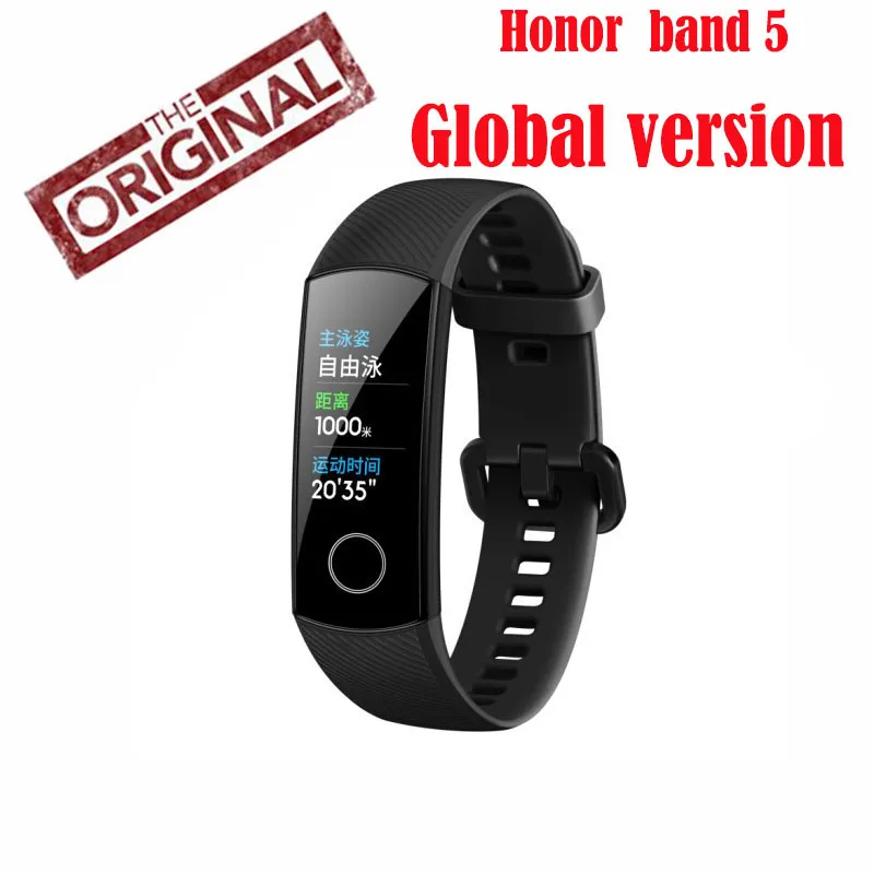 Глобальная версия huawei Honor band 5 smartband swiming sport trakcer gps кровяной кислород сердце яж трекер сна AMOLED smartwatch