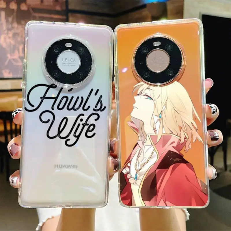 

Howl's Moving Castle Phone Case For Huawei P 20 30 40 pro lite Psmart2019 Honor 8 10 20 Y5 6 2019 Nova3E