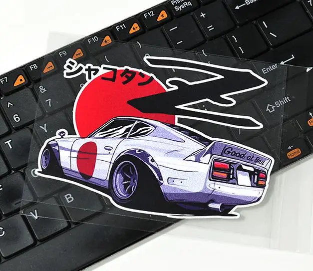 Япония Флаг японский Дрифт Гонки Z Светоотражающие Стикеры виниловые наклейки на