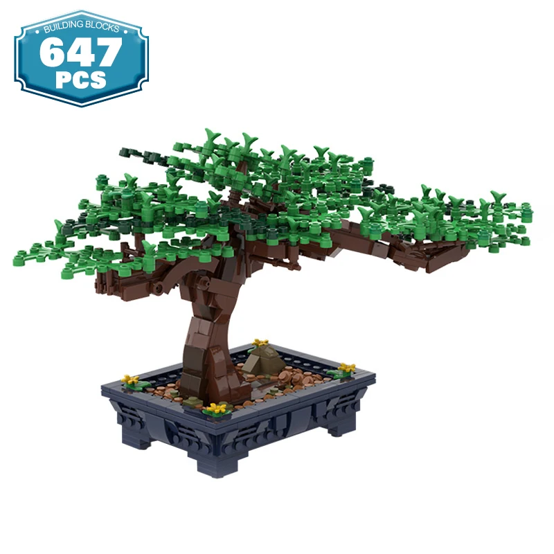 

Новинка, бонсай, дерево, зеленый куст, цветок, трава, модель растения, строительные блоки, мини-строительные блоки, строительные блоки, игрушки для детей