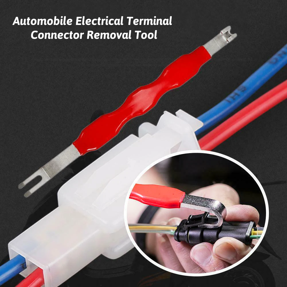 

Automotive Electrical Terminal Universal Connector Separator Red 190MM*25MM