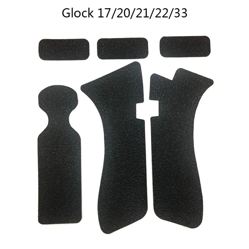 Glock17-20-21-22 Airsoft M4 Тактический M4 пистолет AR 15 аксессуары резиновые ручки материал обруча ленты перчатки для Glock пистолет для охоты - Цвет: Glock17-20-21-22