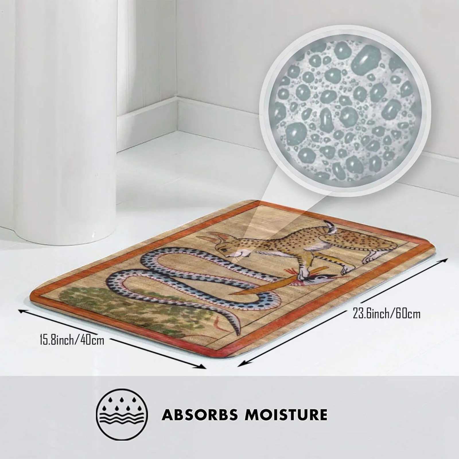 Я искусственный коврик подушка мягкая кошка змея южные змеи Ra God Papyrus Book Of The Dead