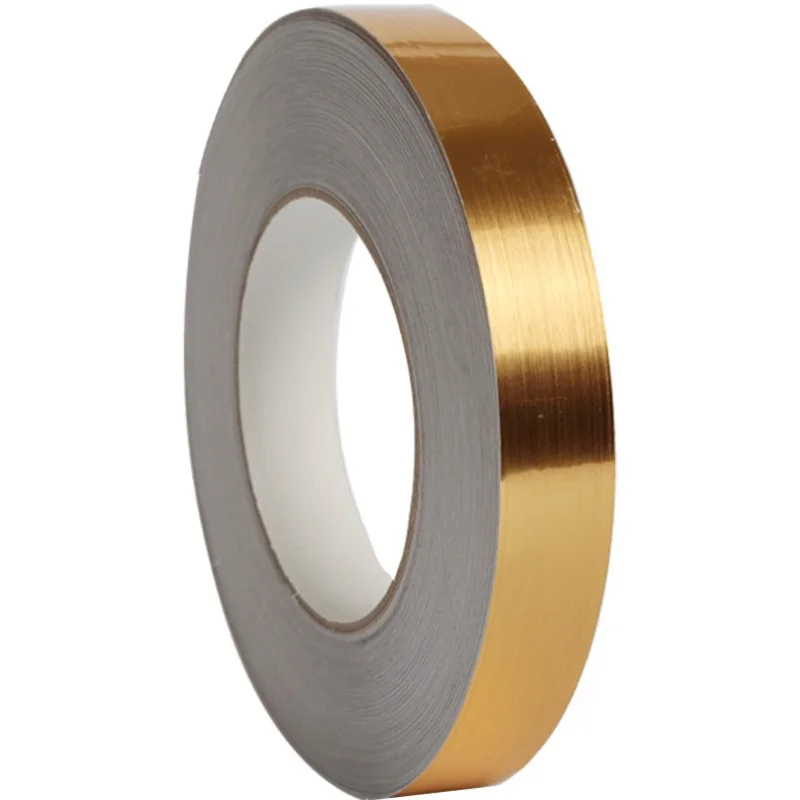 

50m 1roll Ceramic Tile Mildewproof Gap Tape Decor Gold Silver Black Self Adhesive Wall Tile Floor Tape Sticker Home Decorations